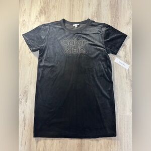 Calvin Klein Black T-Shirt Dress